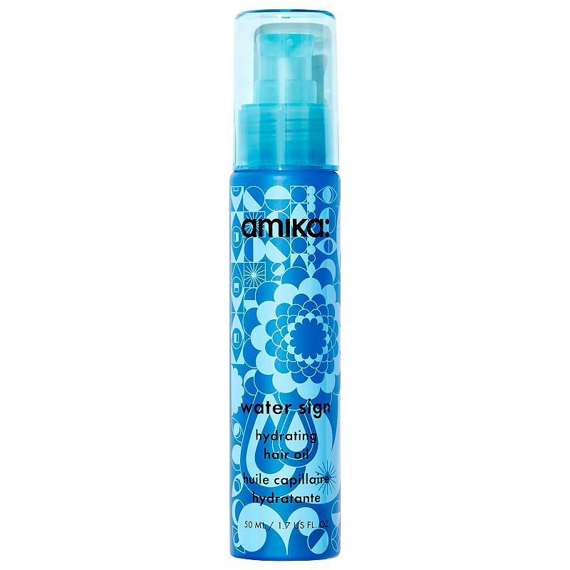 amika Water Sign Hydrating Hair Oil with Hyaluronic Acid, Size: 1.7 FL Oz, None | Kohl's