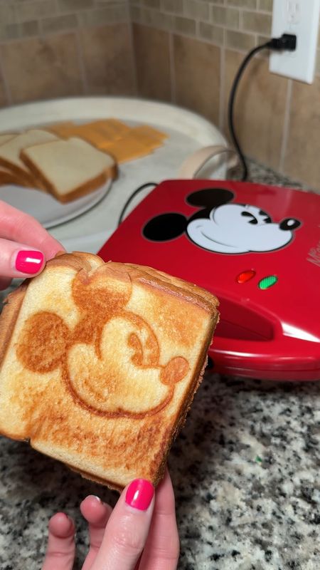 Amazon kitchen must have! Disney Mickey Mouse grilled cheese maker 

#LTKparties #LTKhome #LTKVideo