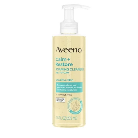 Aveeno Calm + Restore Gentle Foaming Cleanser for Sensitive Skin | Walmart (US)