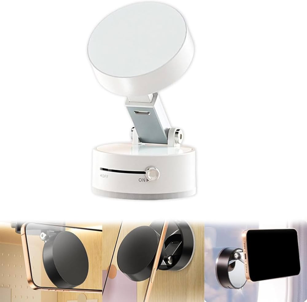 Magnetic Phone Car Holder, Suction Cup Holder, Manual Magnetic Vacuum Adsorption Car Mobile Phone... | Amazon (US)