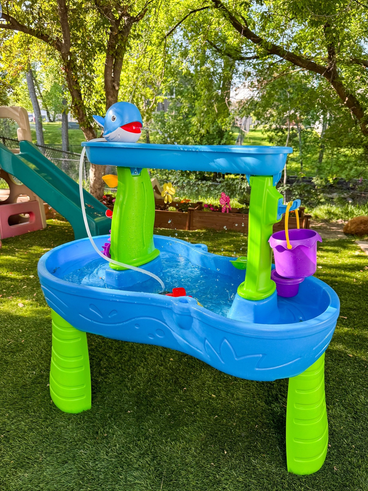 Water table with rechargeable water pump 

Summer toys, toddler toys, outside, play area, Amazon, trending, water toys, pool

#LTKKids #LTKmomlife #LTKSaleAlert