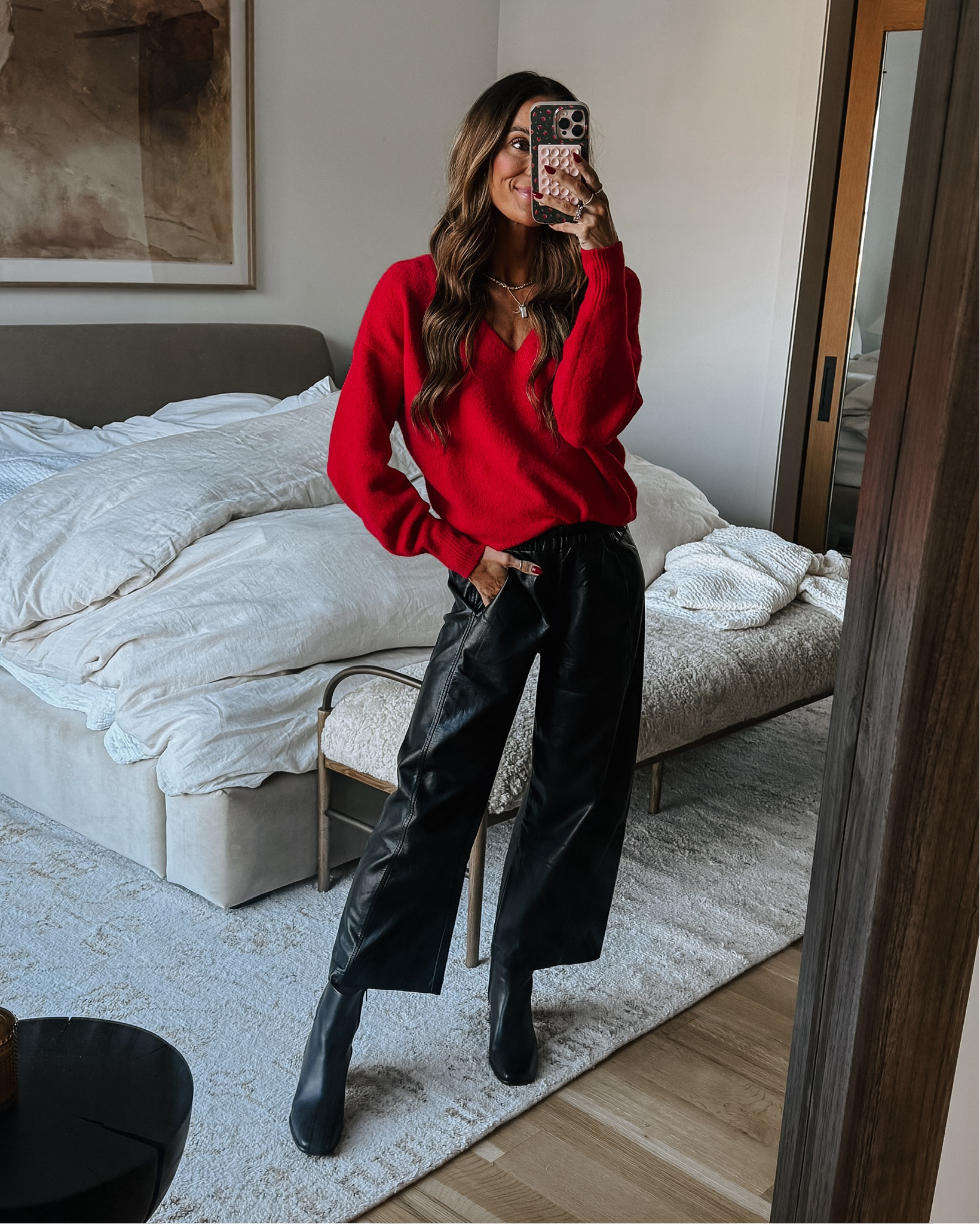perfect holiday outfit ❤️ still so cozy too! 