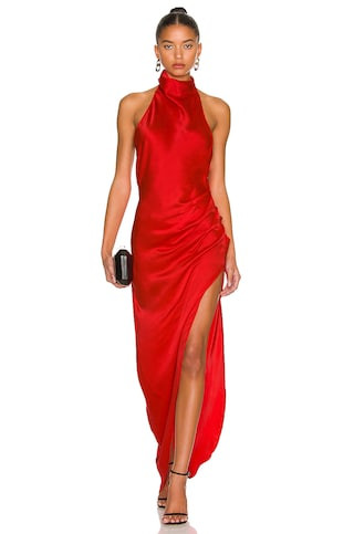 X REVOLVE Samba Gown in Candy Apple | Revolve Clothing (Global)