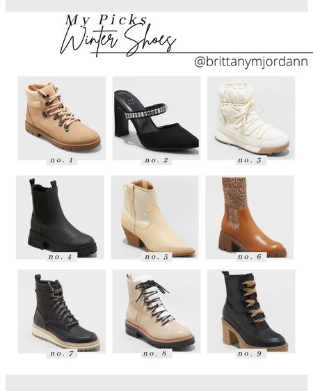 Target winter shoes, boots, heels, velvet, faux fur, neutrals, fall shoes 

#LTKunder100 #LTKshoecrush #LTKSeasonal