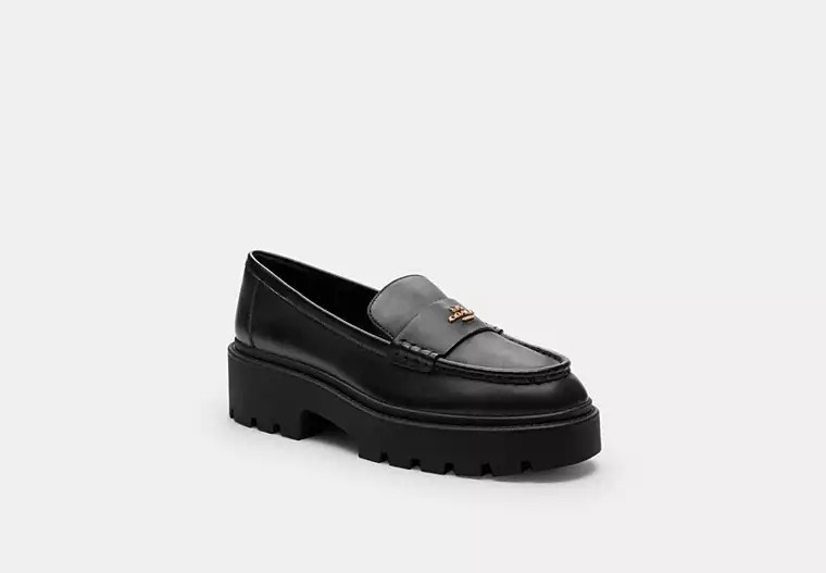 Coach Outlet Lucy Loafer - Black, Size: 5.5 | Coach Outlet US