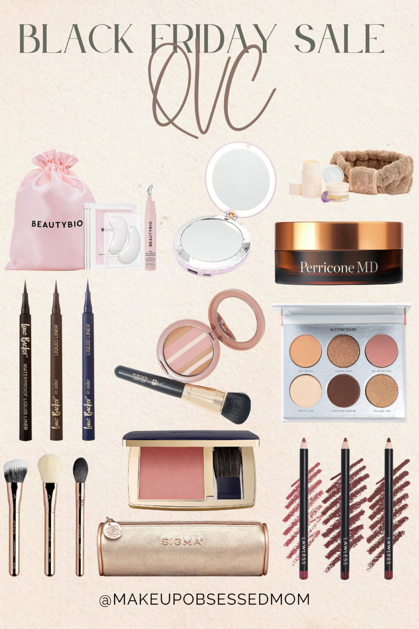 Shop my favorite beauty picks from QVC: eyeliner, blush, eyeshadow, and more! Now 40% off during the Black Friday Sale!
#makeupover50 #selfcare #giftsforher #makeupmusthaves

#LTKbeauty #LTKGiftGuide