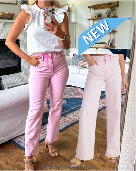 OMG OMG OMG the pink Risen jeans just released in a slightly different style which I like even better - #ordered! They are adorable and IYKYK these are the best jeans ever!

New arrivals for summer
Summer fashion
Summer style
Women’s summer fashion
Women’s affordable fashion
Affordable fashion
Women’s outfit ideas
Outfit ideas for summer
Summer clothing
Summer new arrivals
Summer wedges
Summer footwear
Women’s wedges
Summer sandals
Summer dresses
Summer sundress
Amazon fashion
Summer Blouses
Summer sneakers
Women’s athletic shoes
Women’s running shoes
Women’s sneakers
Stylish sneakers
Gifts for her

#LTKSeasonal #LTKsalealert #LTKstyletip