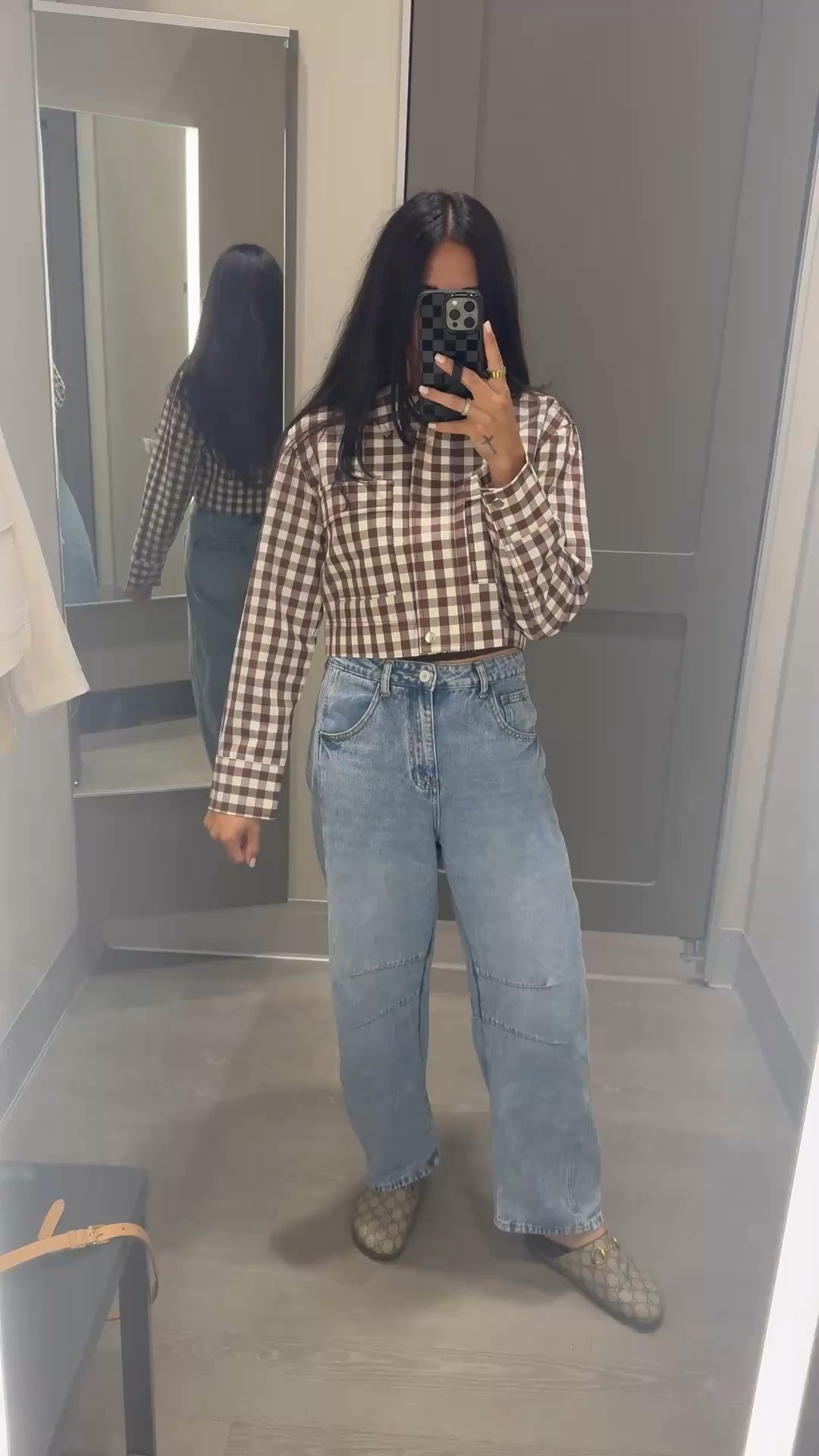 Gingham cropped jacket for spring from target, target finds, outfits 

#LTKOver40 #LTKootd #LTKSaleAlert