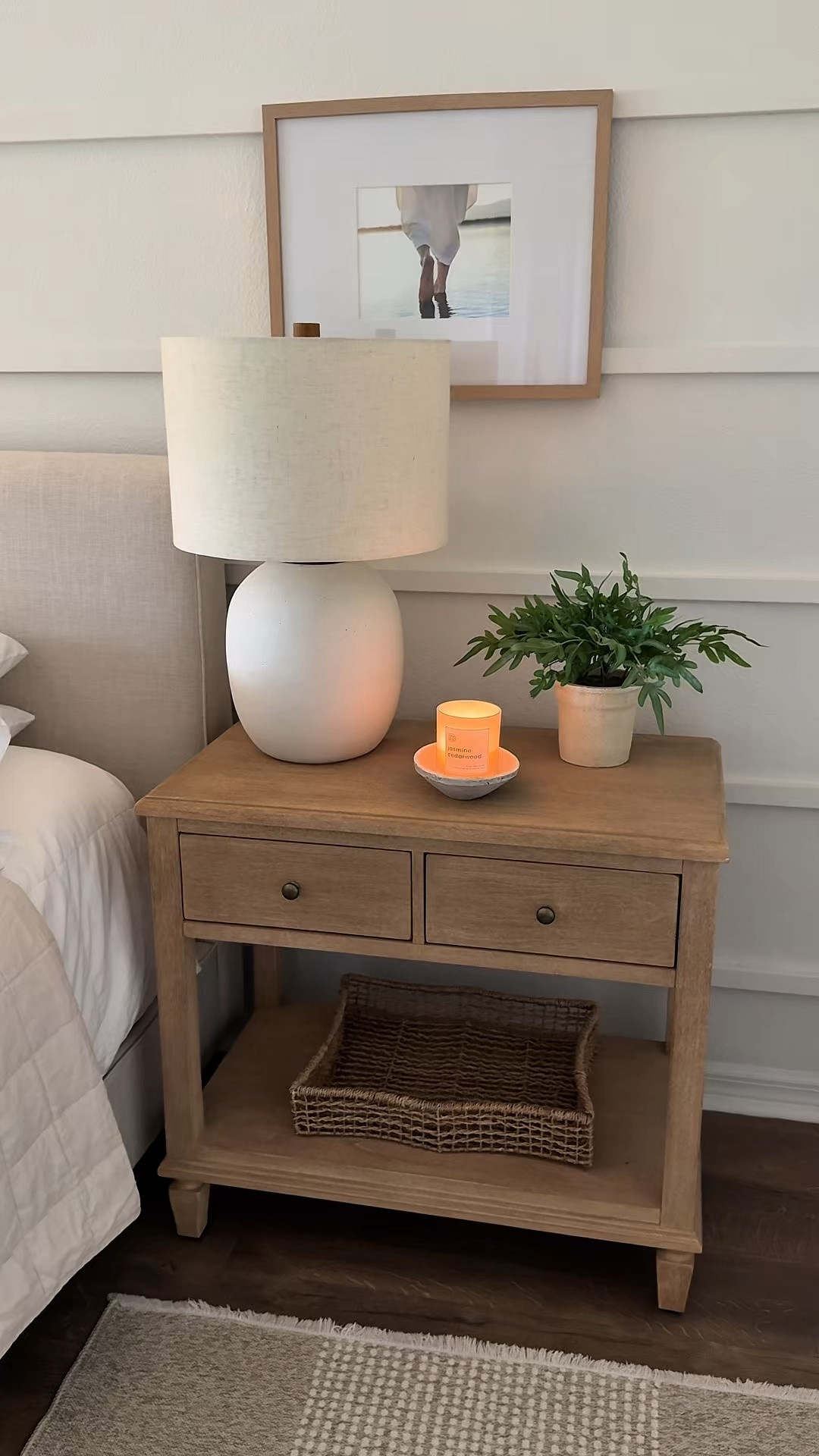 One of my most favorite wooden nightstand sausalito from @Pottery Barn it’s beautiful for a modern organic or an earthy neutral bedroom!

#LTKHome #LTKOver40 #LTKSaleAlert