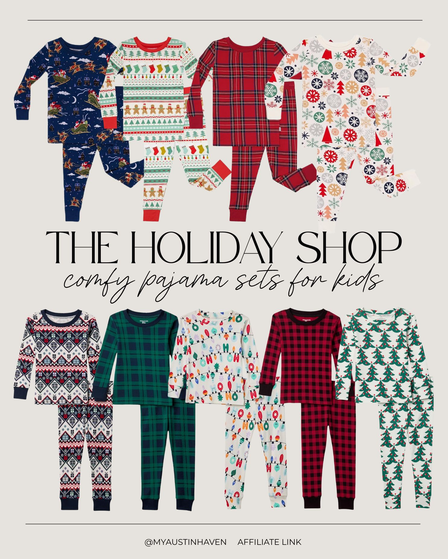 Comfy holiday pajamas for kids all from Amazon! 🎄 Cozy, matching, cute designs, soft materials, kids and adults, matching family sets, affordable, holiday prints, Amazon essentials, Little Sleepies, top rated pjs, Amazon finds. 

 #LTKGiftGuide #LTKHoliday #LTKKids