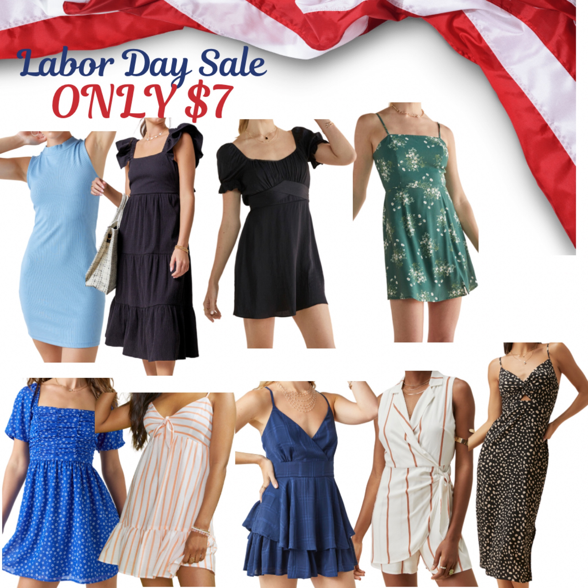 Dresses on sale only $7, great quality. Can’t beat this price 🤯

#LTKFind #LTKSale