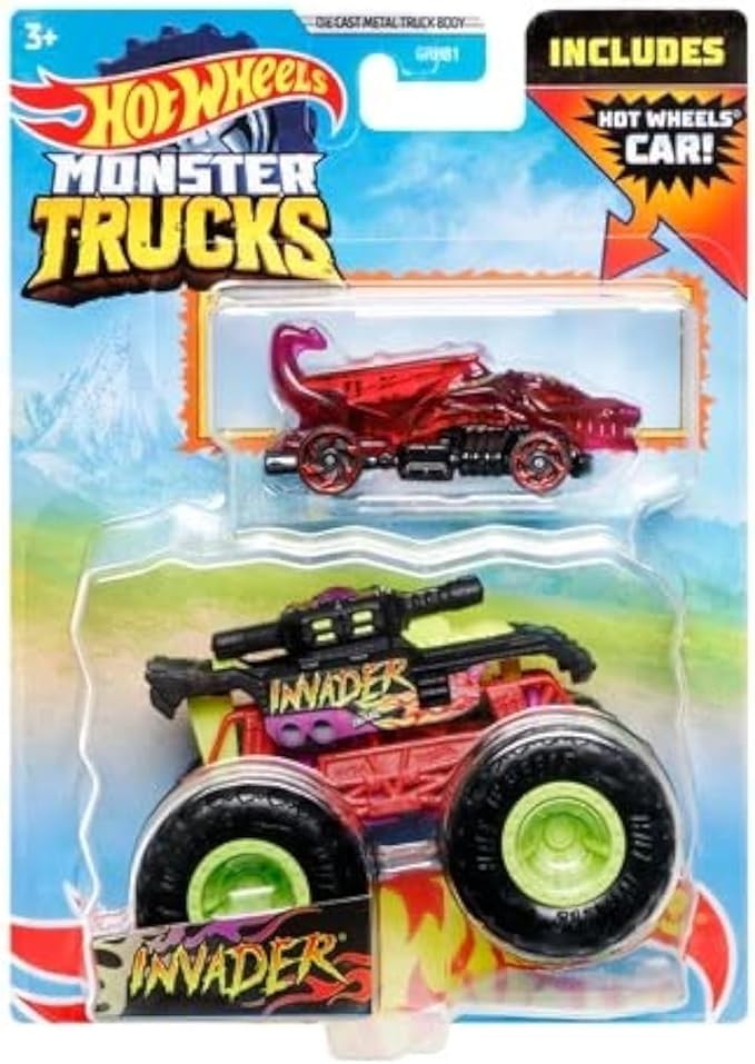 Hot Wheels Monster Trucks Invader | Amazon (US)