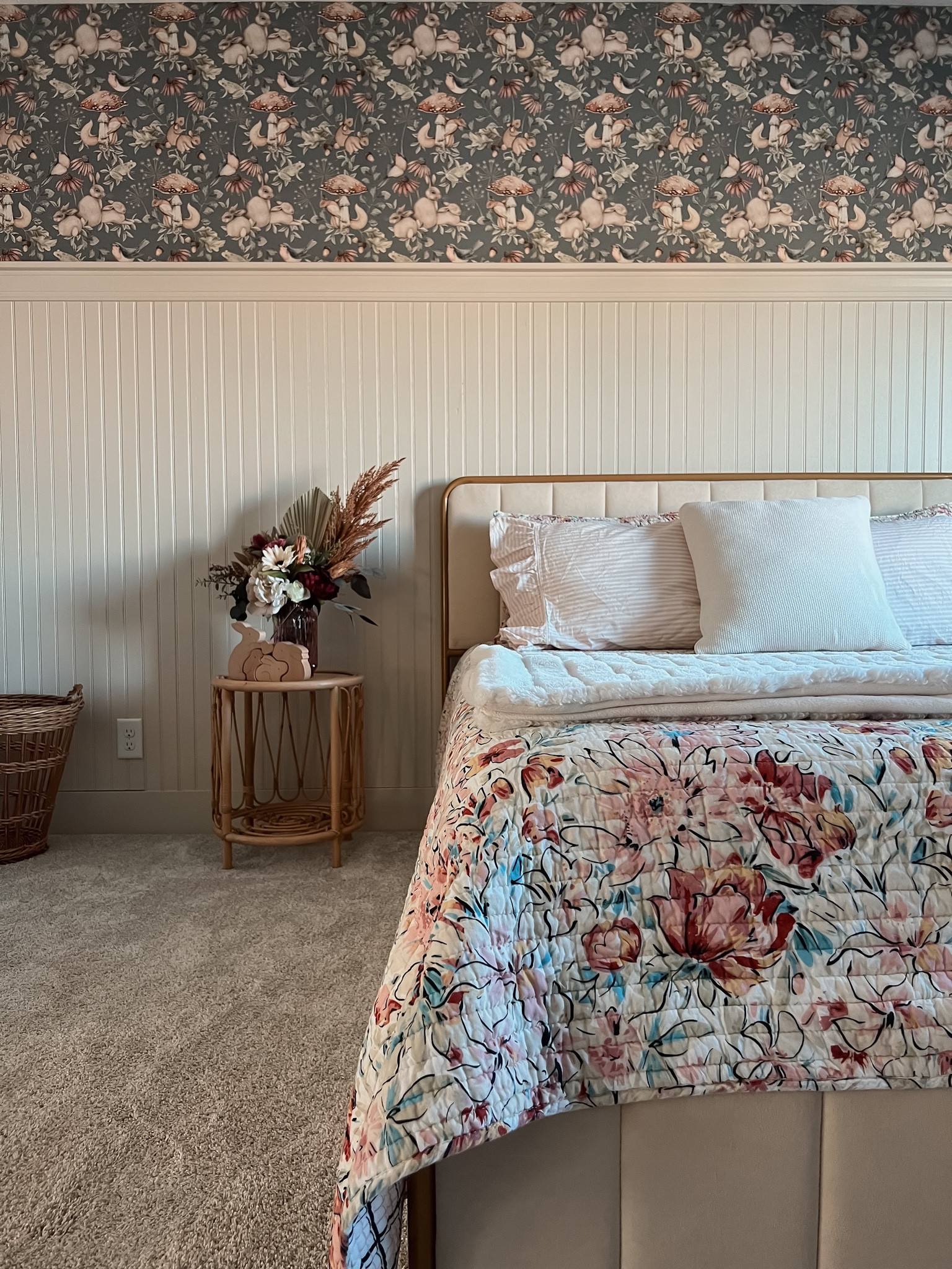 Toddler girls bedroom for our daughter! Absolutely love the whimsical vibe for her. 

Whimsical bedroom
Girls nursery 
Girls bedroom
Toddler bedroom

#LTKhome #LTKkids #LTKbaby