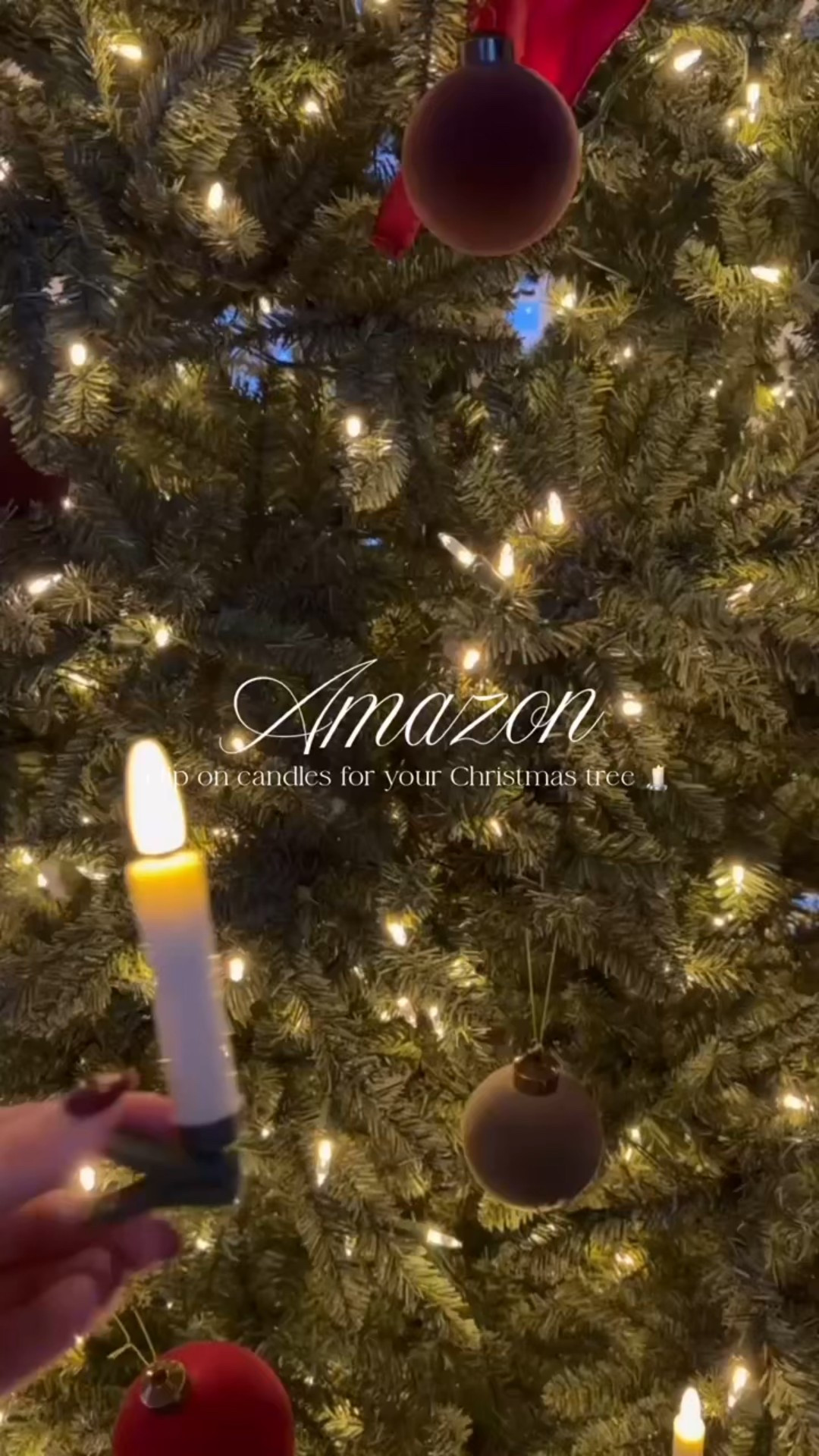Amazon candles For your tree 

#LTKHome #LTKStyleTip #LTKHoliday