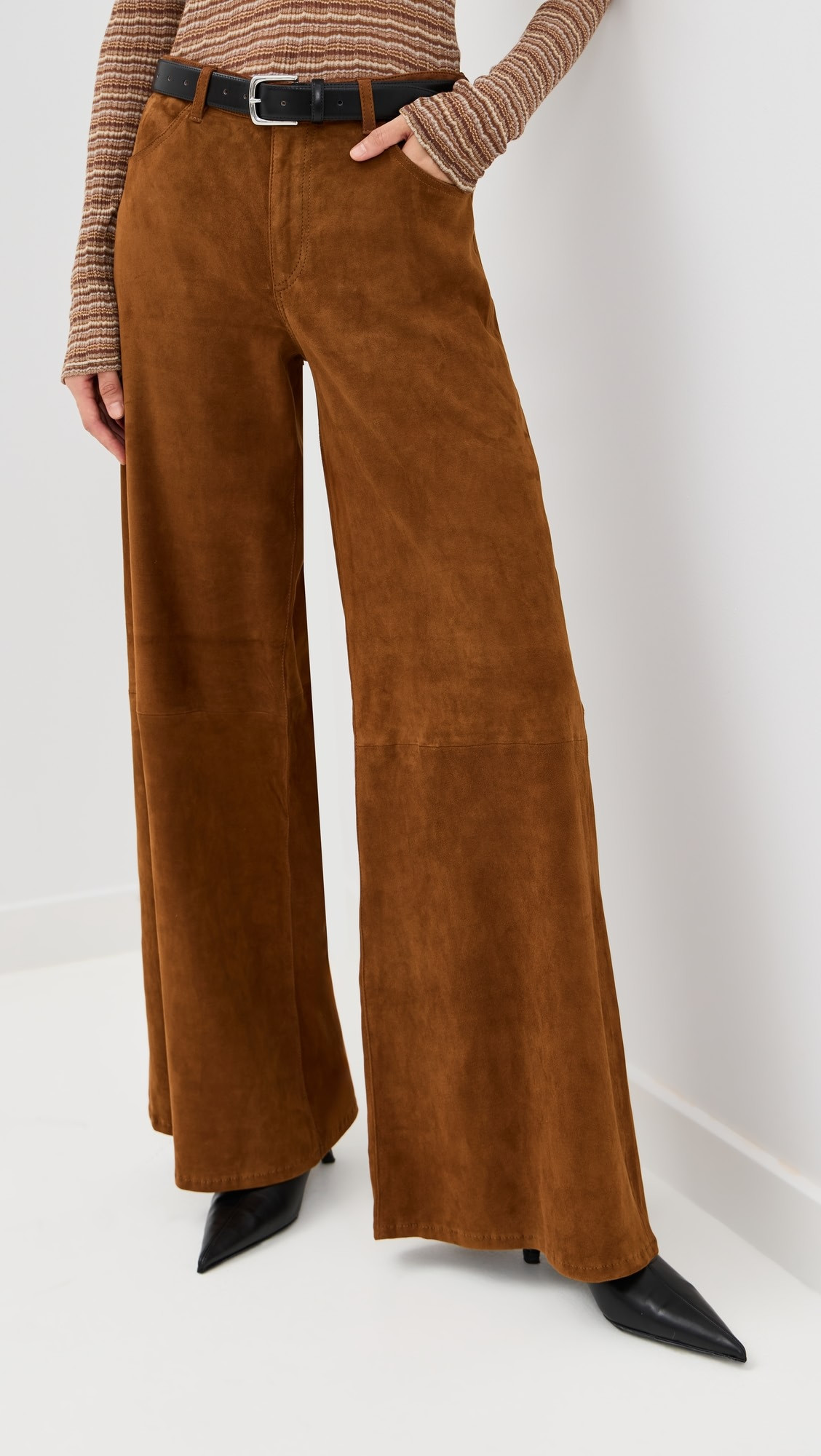 Suede Wide Leg Pants | Shopbop