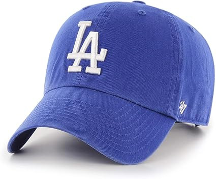 Los Angeles Dodgers Royal Blue Clean Up Adjustable Cap - MLB, Relaxed Fit, Baseball Dad Hat | Amazon (US)