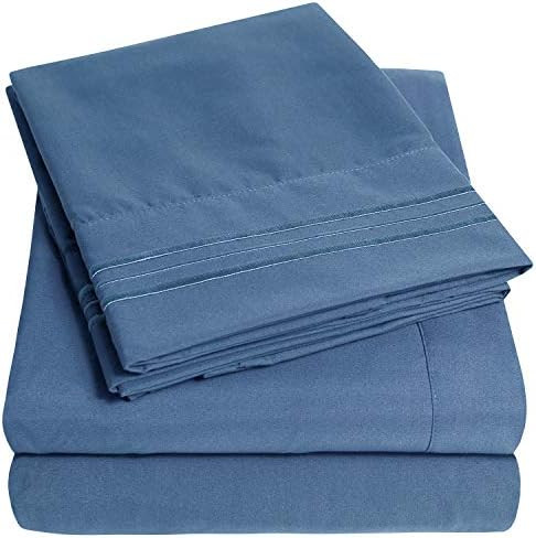 1500 Supreme Collection Bed Sheet Set - Extra Soft, Elastic Corner Straps, Deep Pockets, Wrinkle ... | Amazon (US)