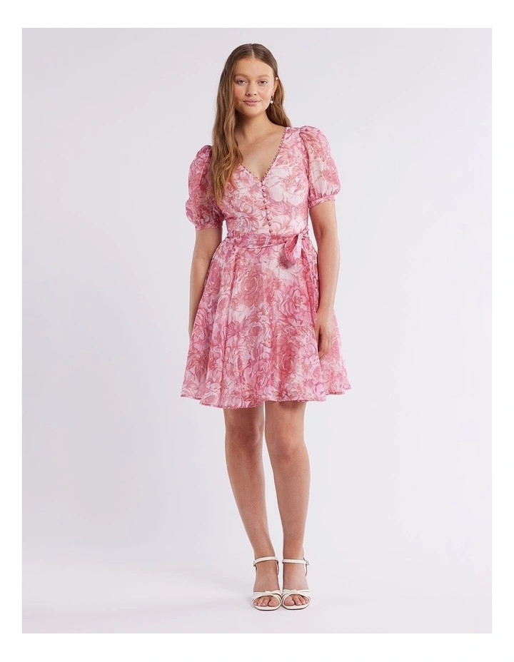 Serenity Rose Mini Dress in Pink | Myer