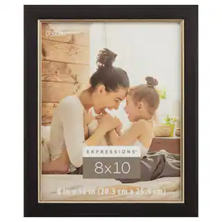Expressions™ 8" x 10" Black & Gold Frame by Studio Décor® | Michaels Stores