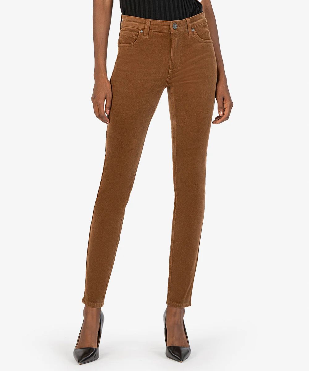 Mia Corduroy Slim Fit Skinny (Cognac) - Kut from the Kloth | Kut From Kloth