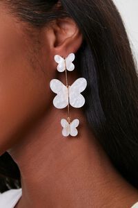 Butterfly Pendant Drop Earrings | Forever 21 | Forever 21 (US)