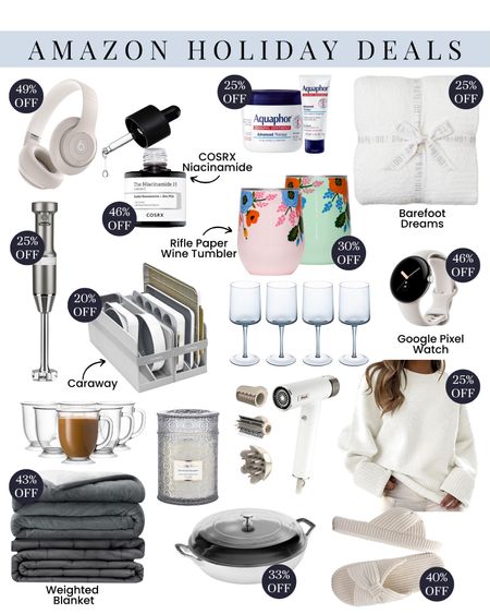 Amazon holiday deals / Amazon daily deals / holiday sale / gifts ideas / gifts for her / gifts for home / Amazon home / Amazon fashion 

#LTKsalealert #LTKGiftGuide #LTKHoliday