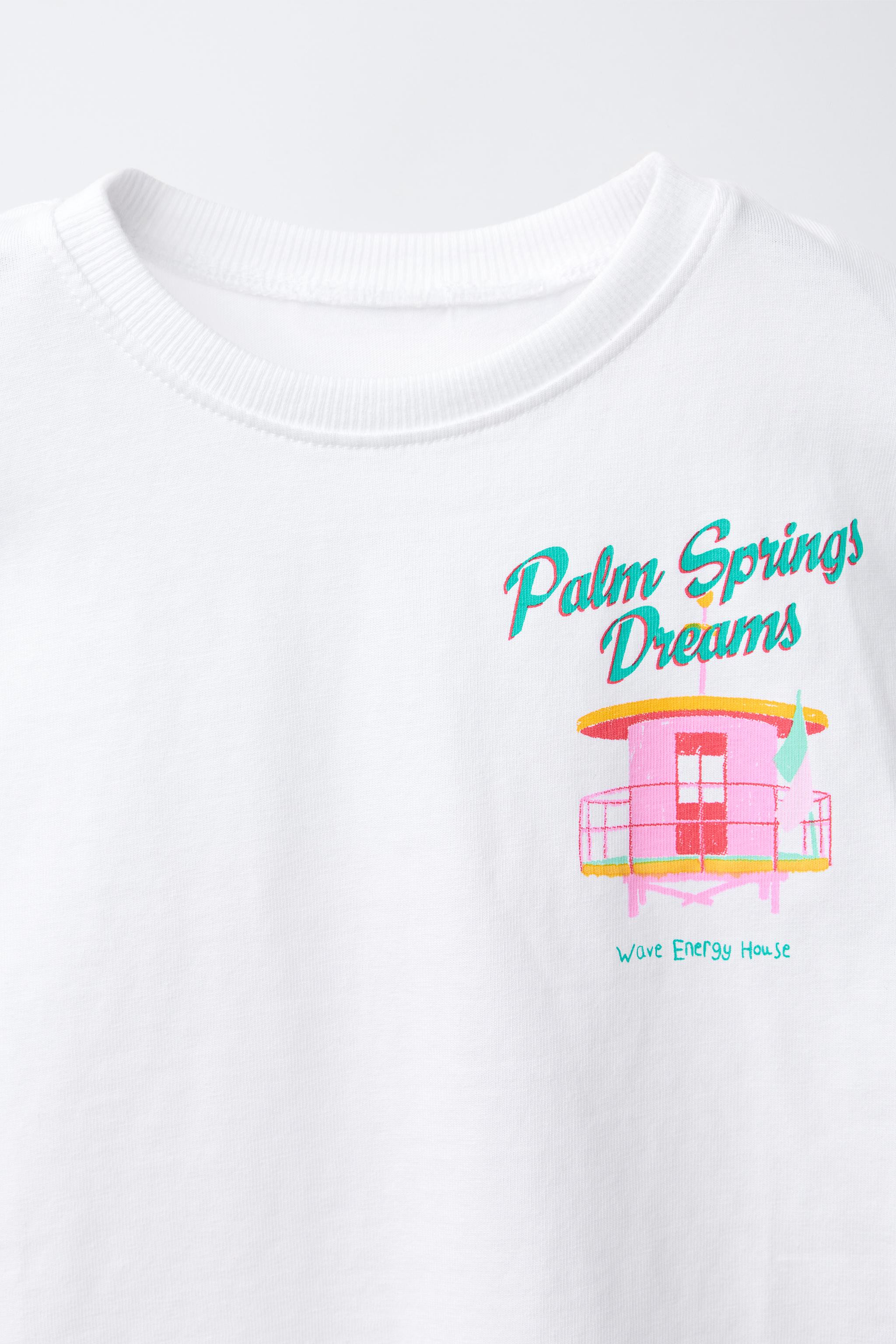 CABIN PRINT T-SHIRT | Zara US