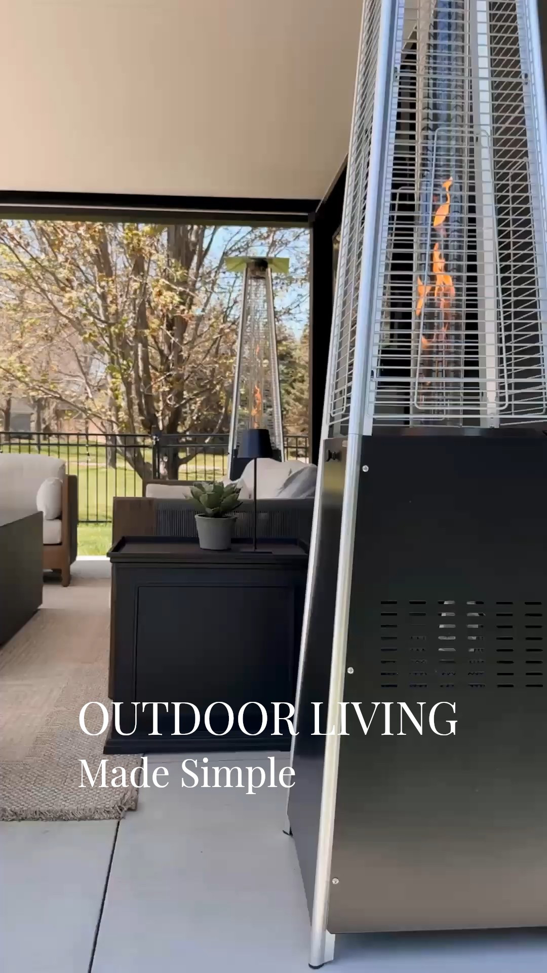 Outdoor living made simple with some of my favorite outdoor items. Storage table, cooler and umbrella tables and the best planters for year round use. 

#LTKHome #LTKSeasonal