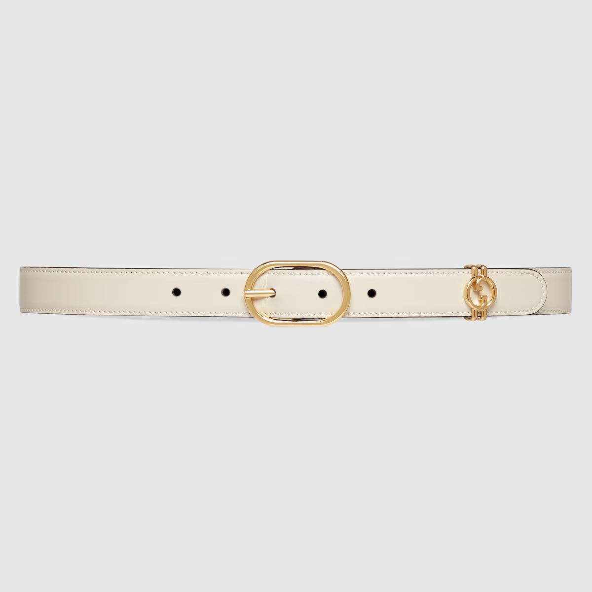 Gucci Belt with Round Interlocking G | Gucci (US)