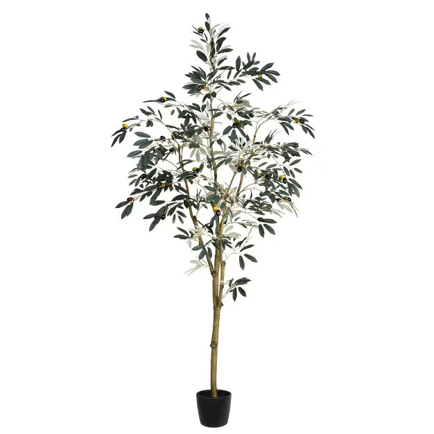 Vickerman Artificial Potted Olive Tree | Target