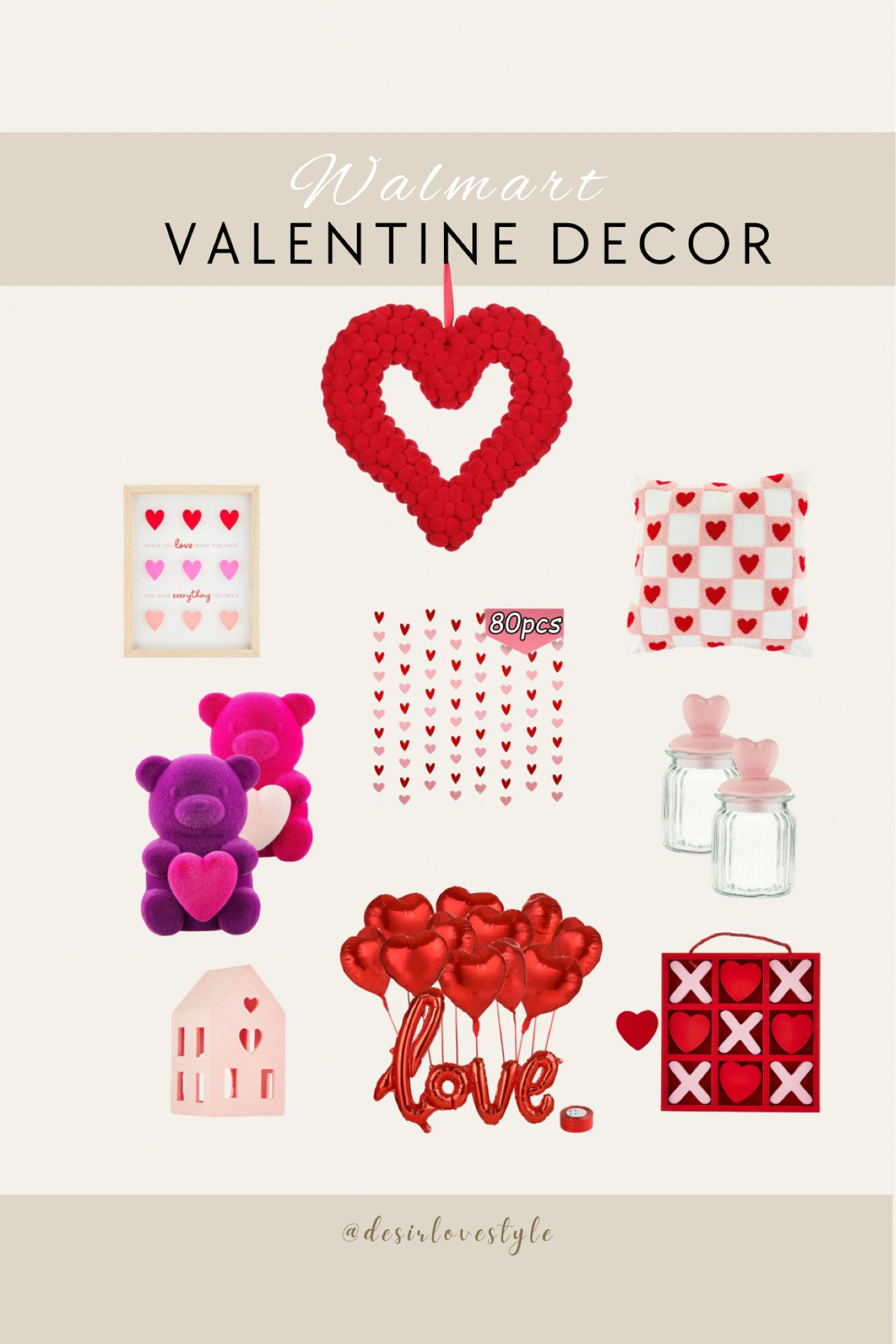 Valentine’sDay Decor from Walmart! 

#LTKSeasonal #LTKhome #LTKfamily
