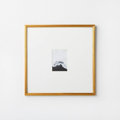 20" x 20" Matted to 5" x 7" Wall Frame Antique Brass - Threshold™ designed with Studio McGee | Target