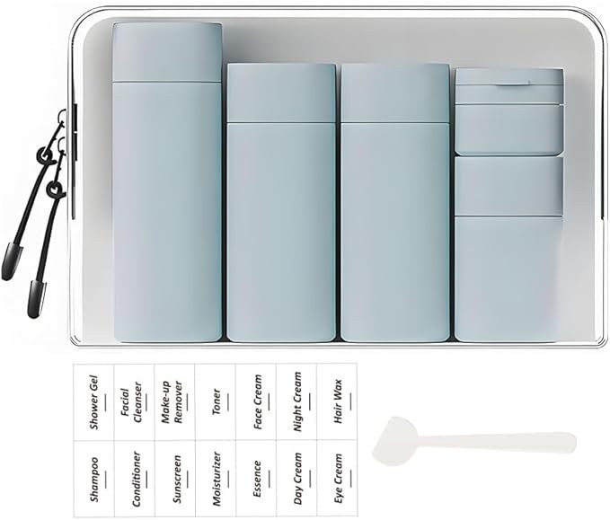 5 Pack Brief and Fashion Travel Bottles TSA Approved, BPA Free Travel Size Travel Containers Refi... | Amazon (US)