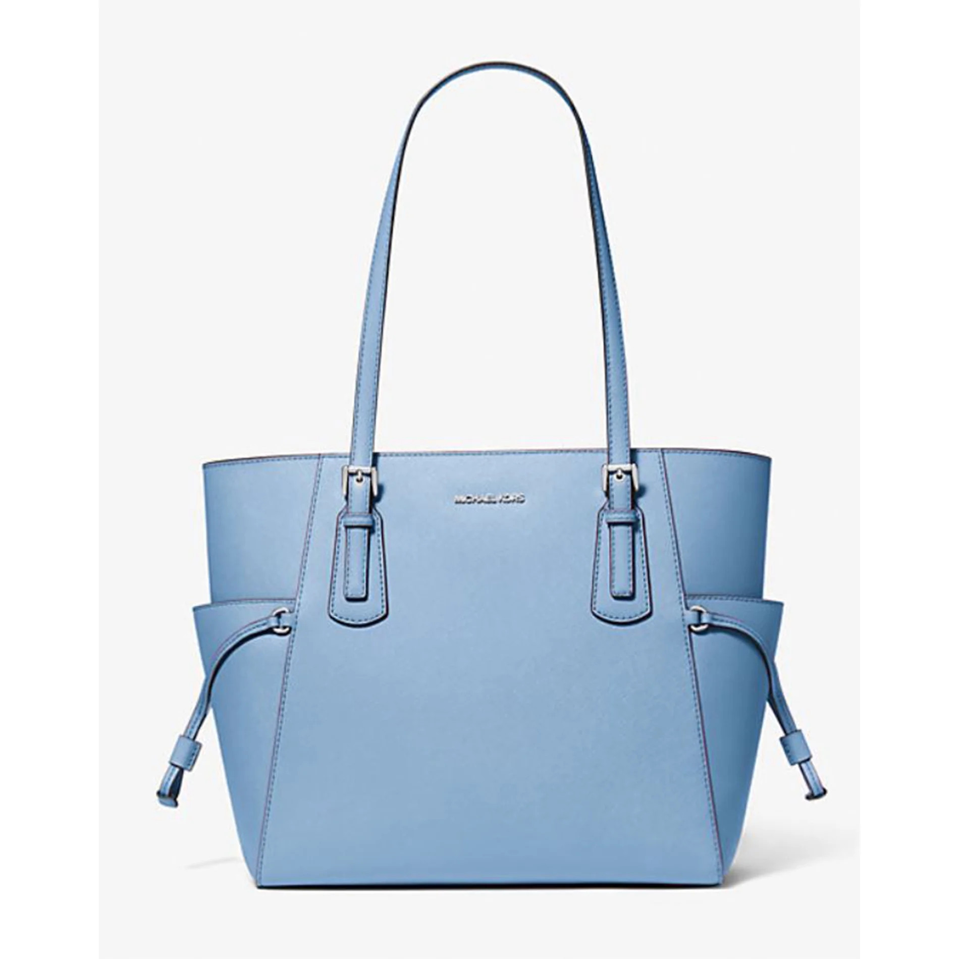 Michael Kors Voyager Women's Large Saffiano Leather Tote Bag (Light Sky) 35S5SV6T7L-Sky | Walmart (US)