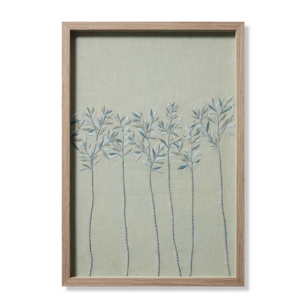 Cassia Framed On Fabric Textual Art | Wayfair North America