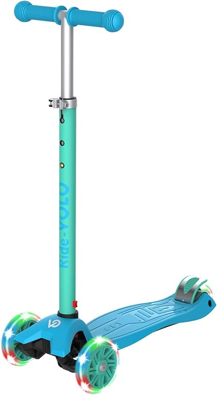 RideVOLO K01 Kick Scooter Suitable for 3-8 Years Old, PU Flashing Wheels, 3 Adjustable Heights, A... | Amazon (CA)