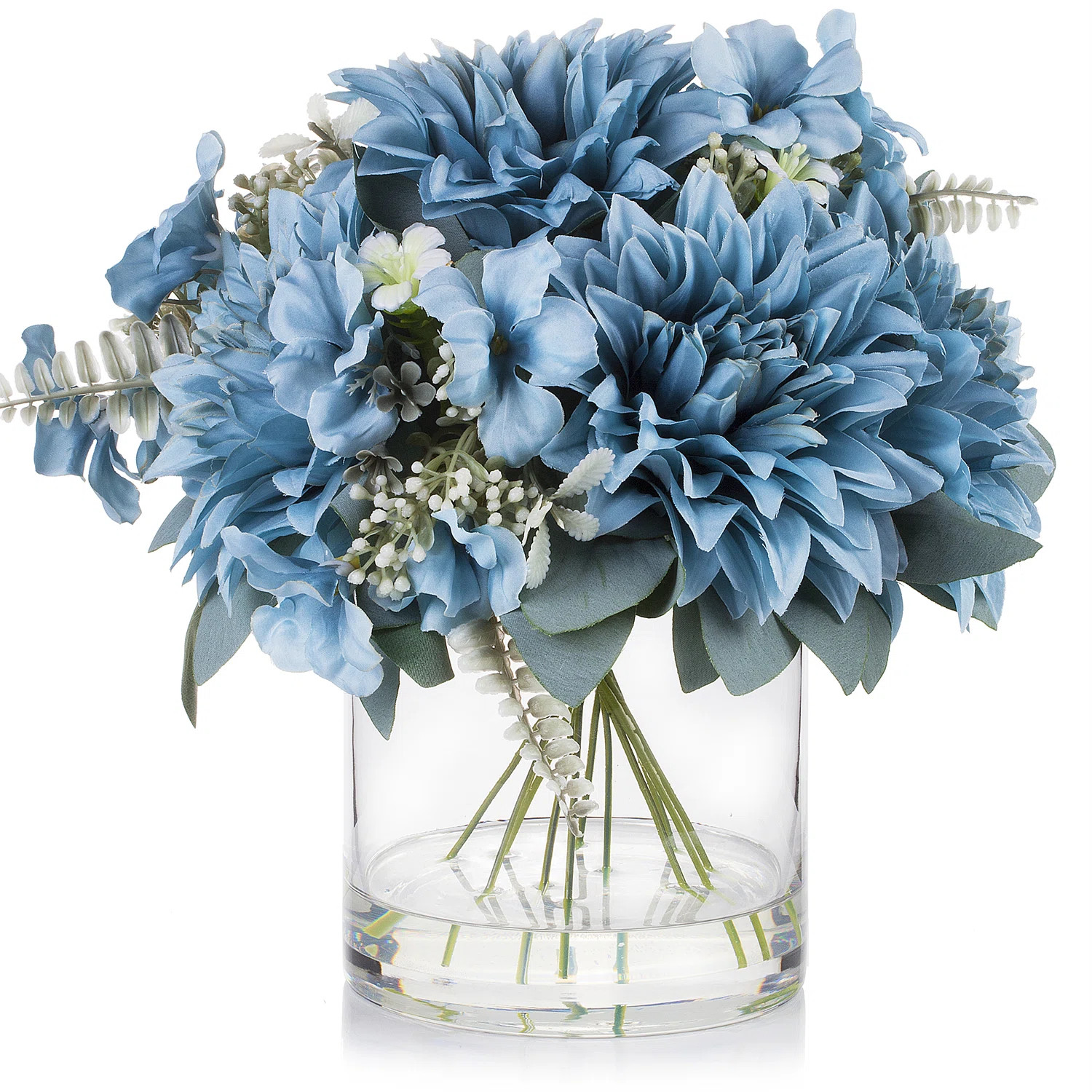 Faux Silk Mixed Assortment Arrangement in Vase | Wayfair North America