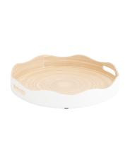 16in Large Curved Tray | TJ Maxx
