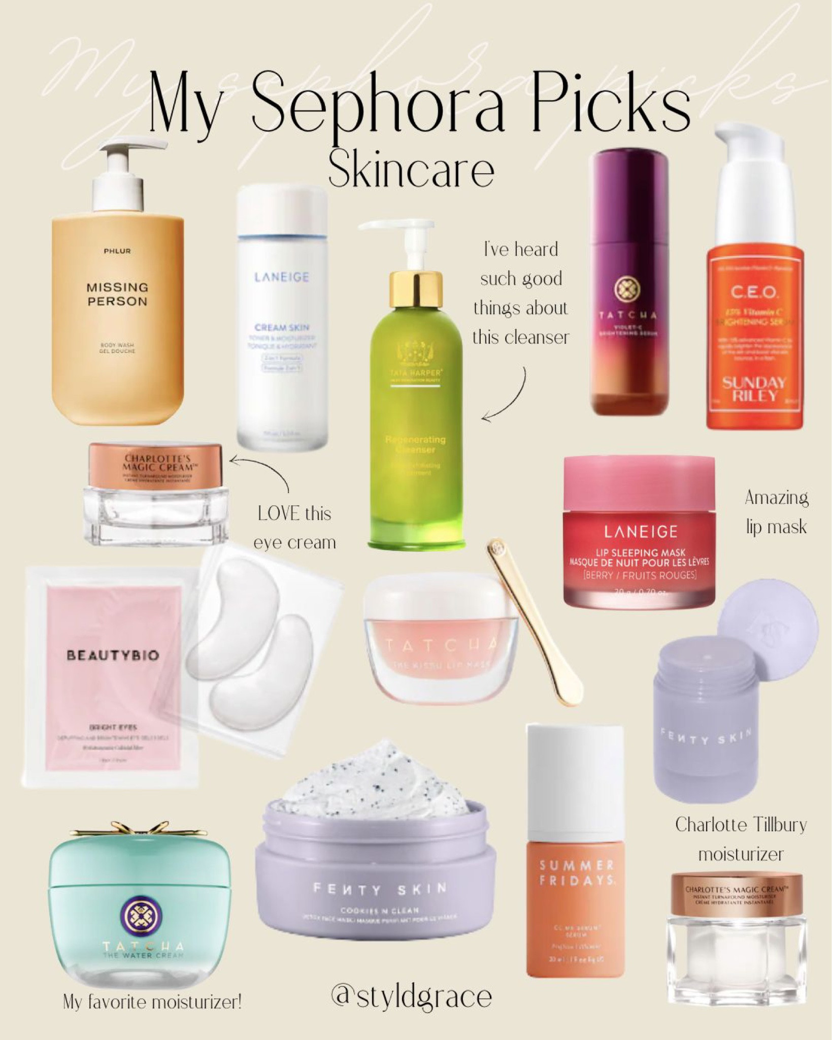 Sephora skincare picks 

Skincare, skincare essentials, Sephora skincare, skincare must haves, face moisturizer, face mask 

#LTKbeauty #LTKBeautySale