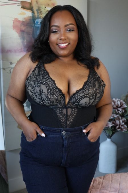 Popilush Lace Shapewear Bodysuit - this bodysuit lifts and holds in all the right places. The tummy control is on another level! The lace on the cups is lined and has some stretch so you can get plenty of coverage. 

I will say the straps don’t feel the most secure, I haven’t had any issues so far but they’re a little thinner than I expected. Still feel fairly supported and the shaping is worth the buy! 

#LTKstyletip #LTKfindsunder100 #LTKplussize