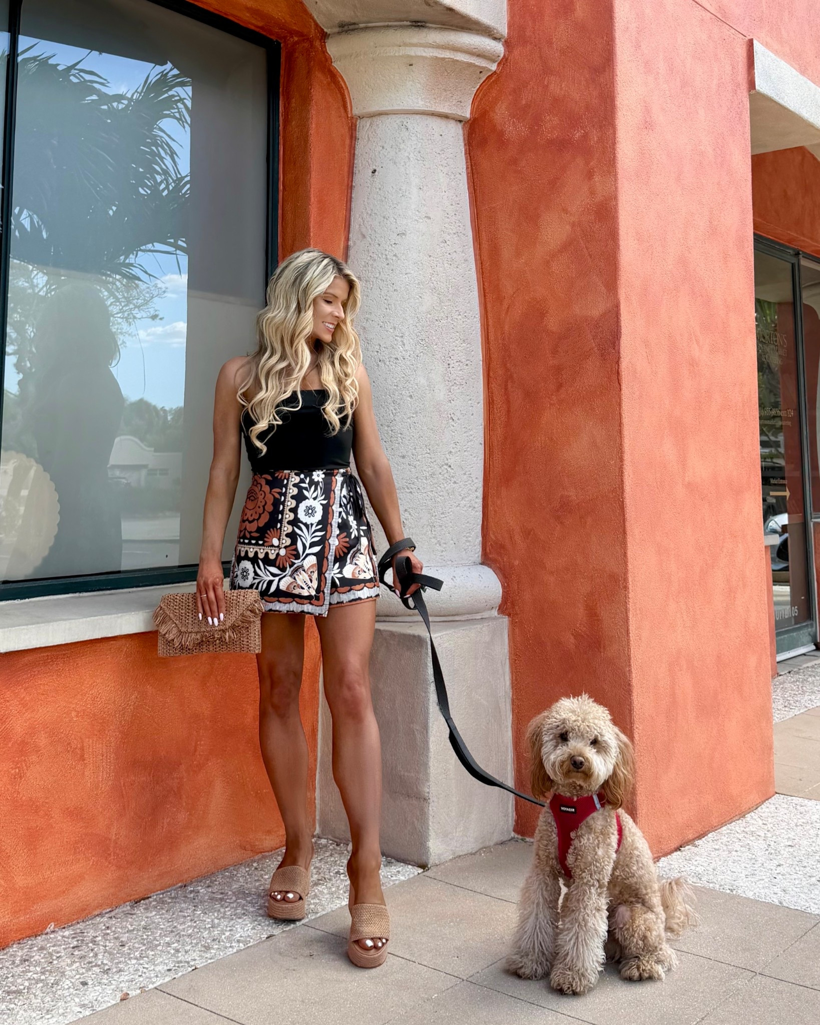 Resortwear outfit styled with a boho wrap mini skirt, strapless top, + raffia platform sandals from @Steve Madden US 

Vacation outfit, tropical outfit, resort outfit, tropical skirt, summer outfit, boho outfit, beach outfit, summer sandals, vacation sandals 

#LTKTravel #LTKSeasonal #LTKootd