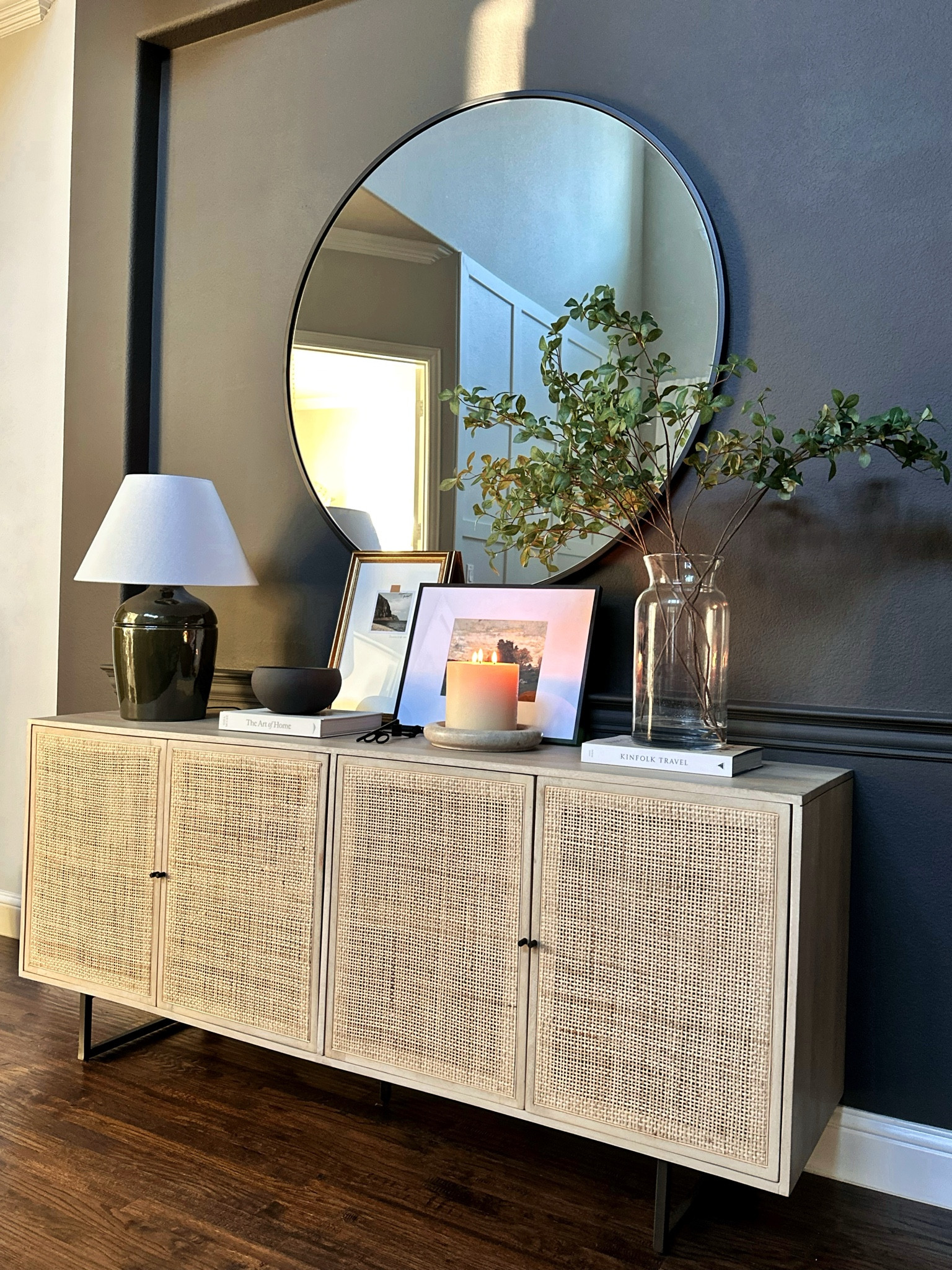 Moody, organic modern entrywayy

#LTKhome #LTKstyletip