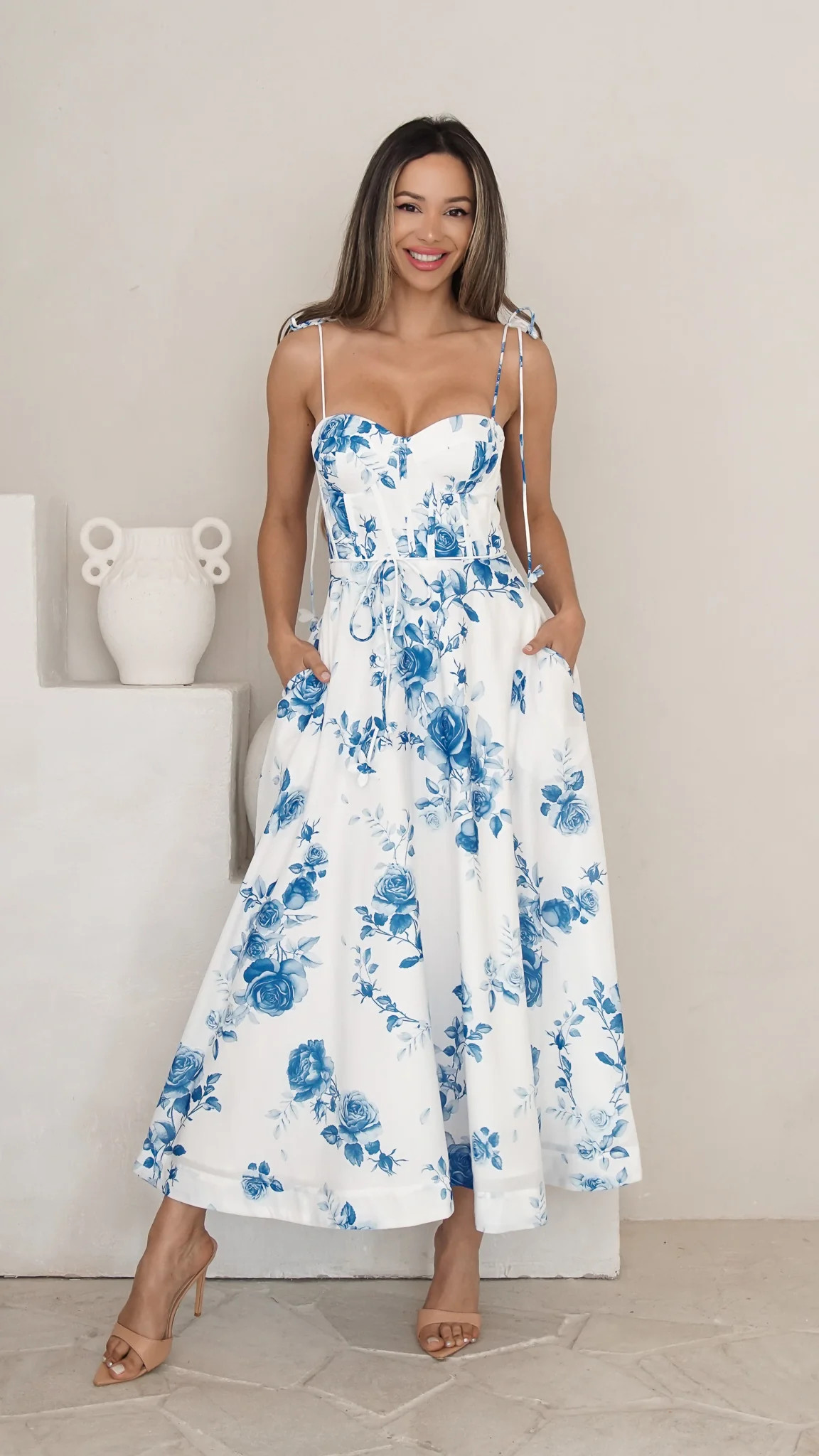Rosavelle Midi Dress | Steps New York