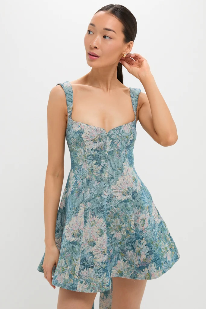Aquarelle Jacquard Rue Mini Dress | Tuckernuck (US)
