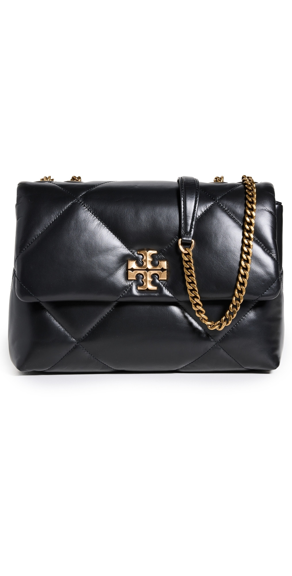 Tory Burch Kira Diamond Quilt Convertible Shoulder Bag Black One Size | Shopbop