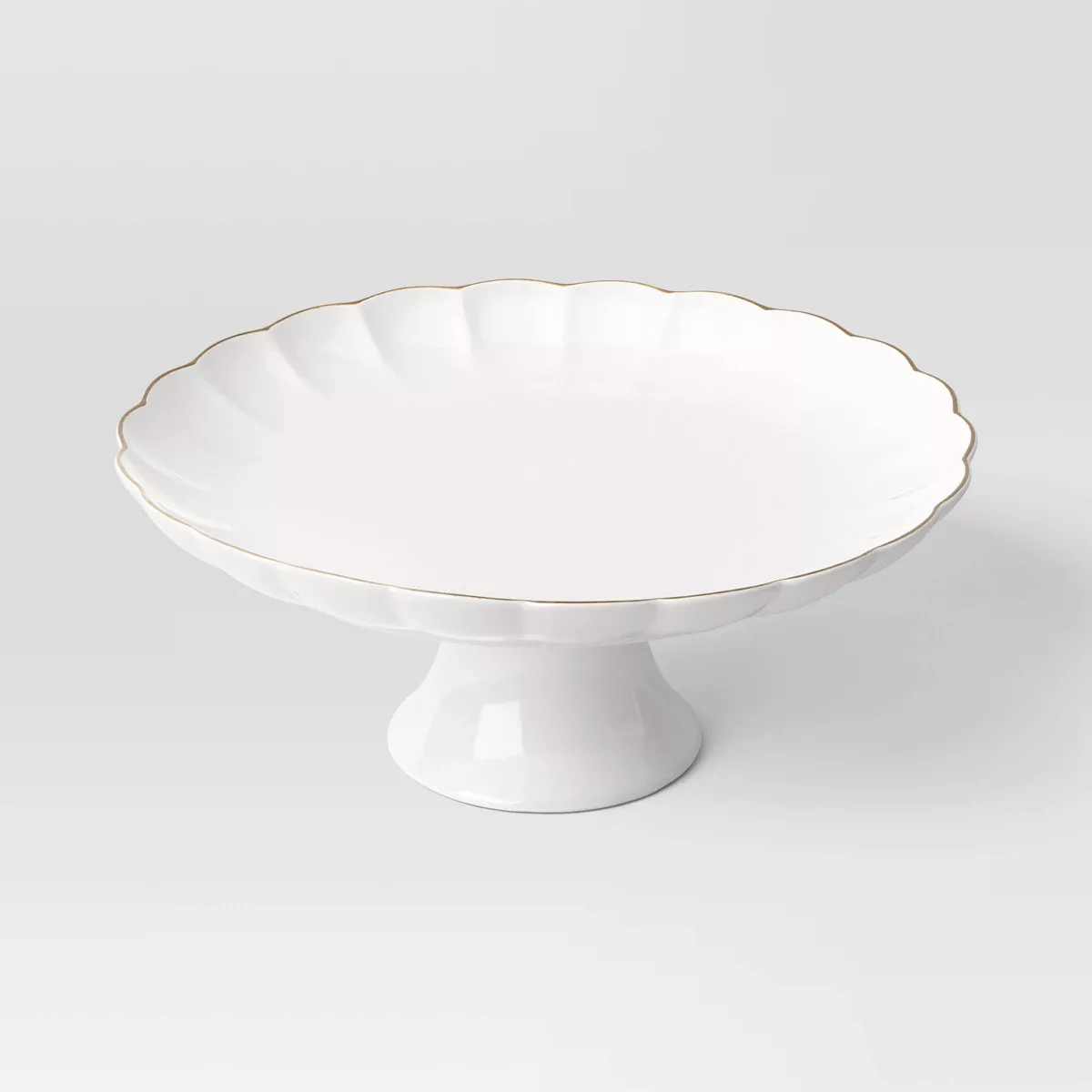 Ribbed Scallop Cake Stand - Threshold™ | Target