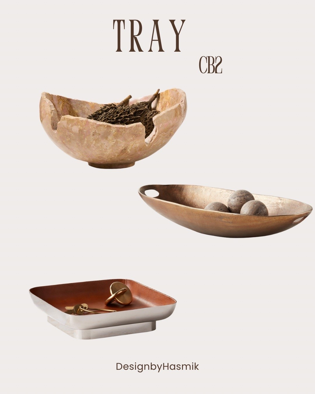 Accent tray or just a tray  for your home

#LTKHome #LTKSaleAlert #LTKU