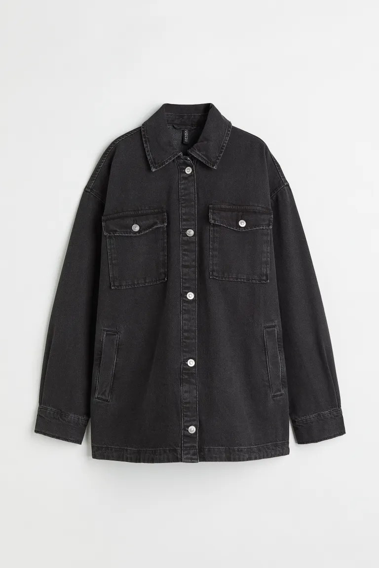 Oversized Denim Shacket | H&M (US + CA)