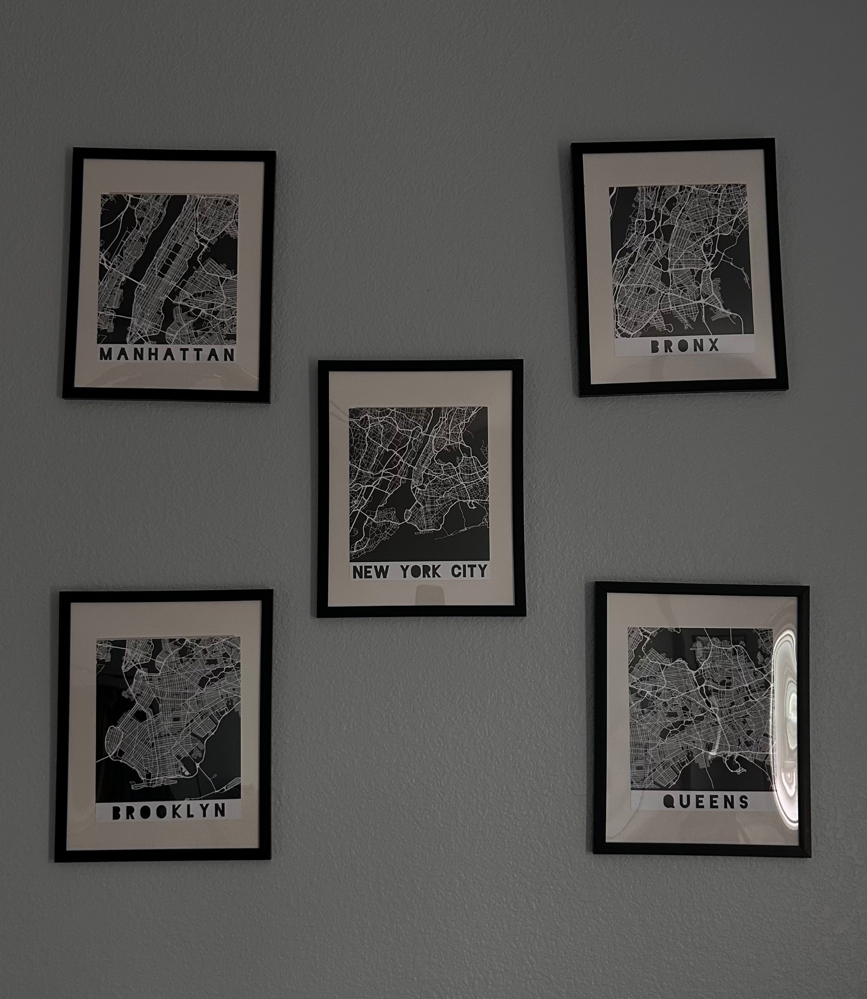 Frames + NYC map 