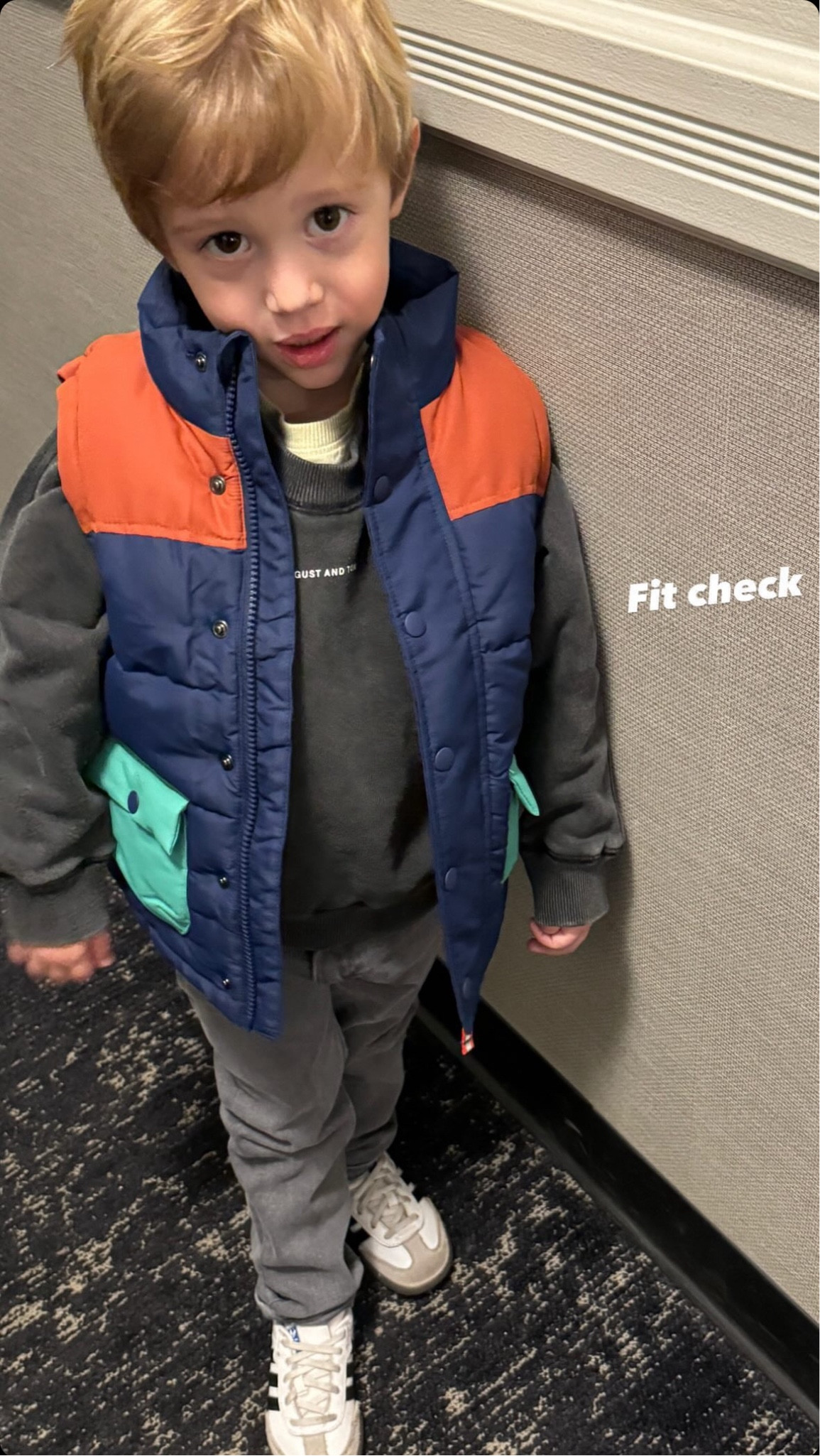 Fit check! This exact Boden vest is sold out but linked similar. 

#LTKkids #LTKshoecrush #LTKstyletip